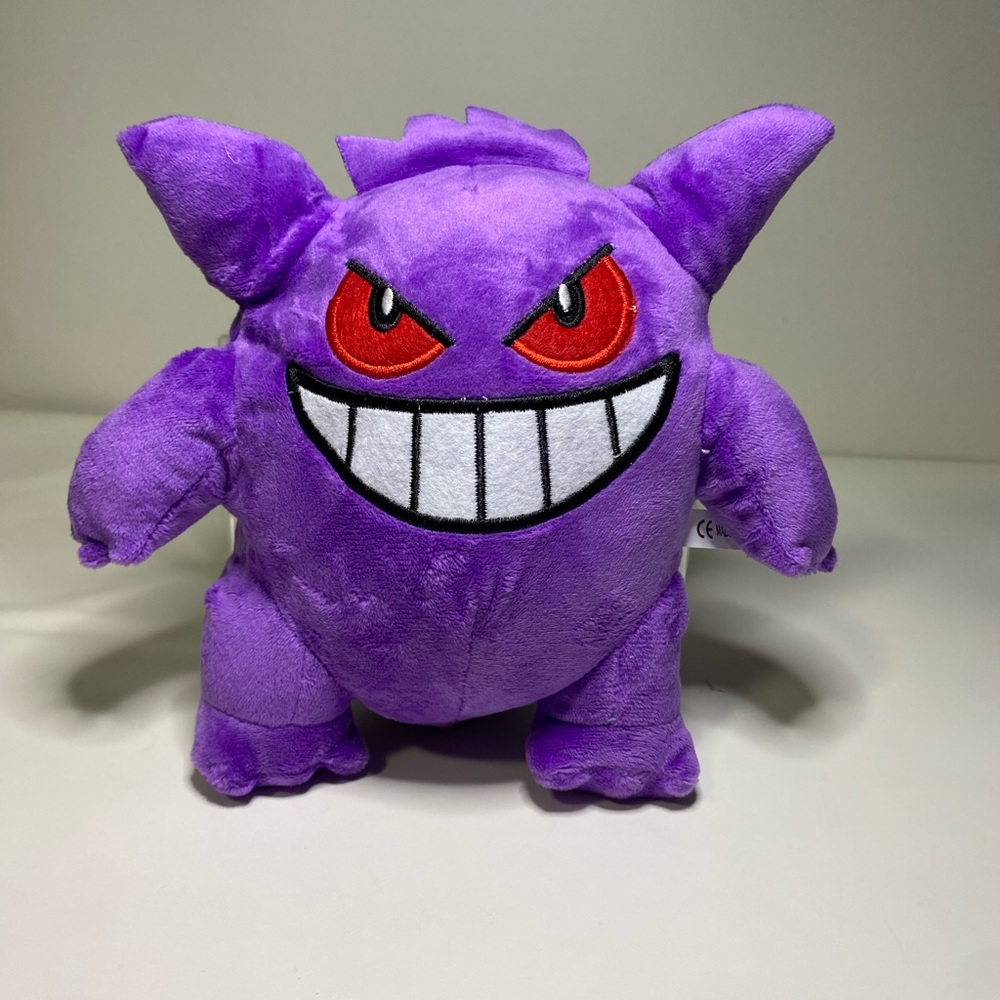 New Pokémon Gengar Stuffed Plush Doll Toy Kids Gift Official